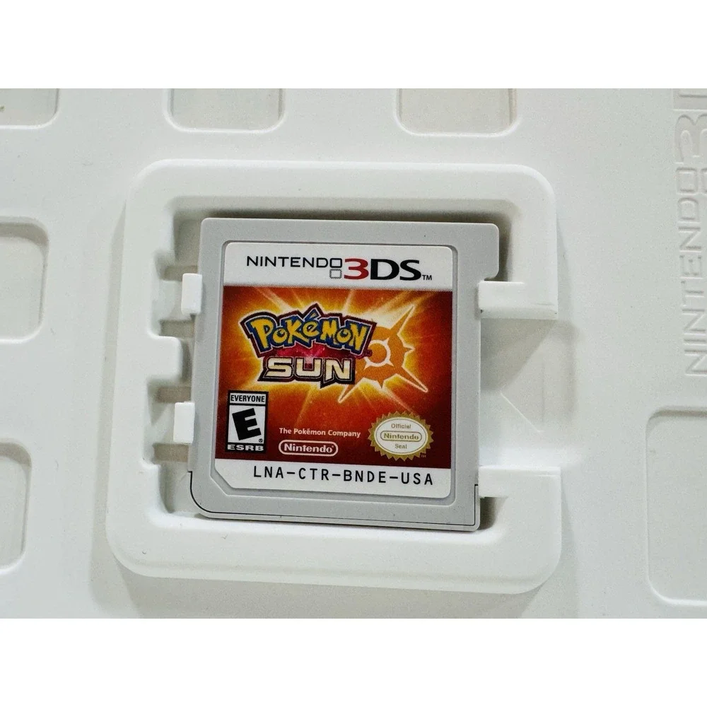 Pokémon Sun Nintendo 3DS 2016 Authentic Game Cartridge With Case Tested